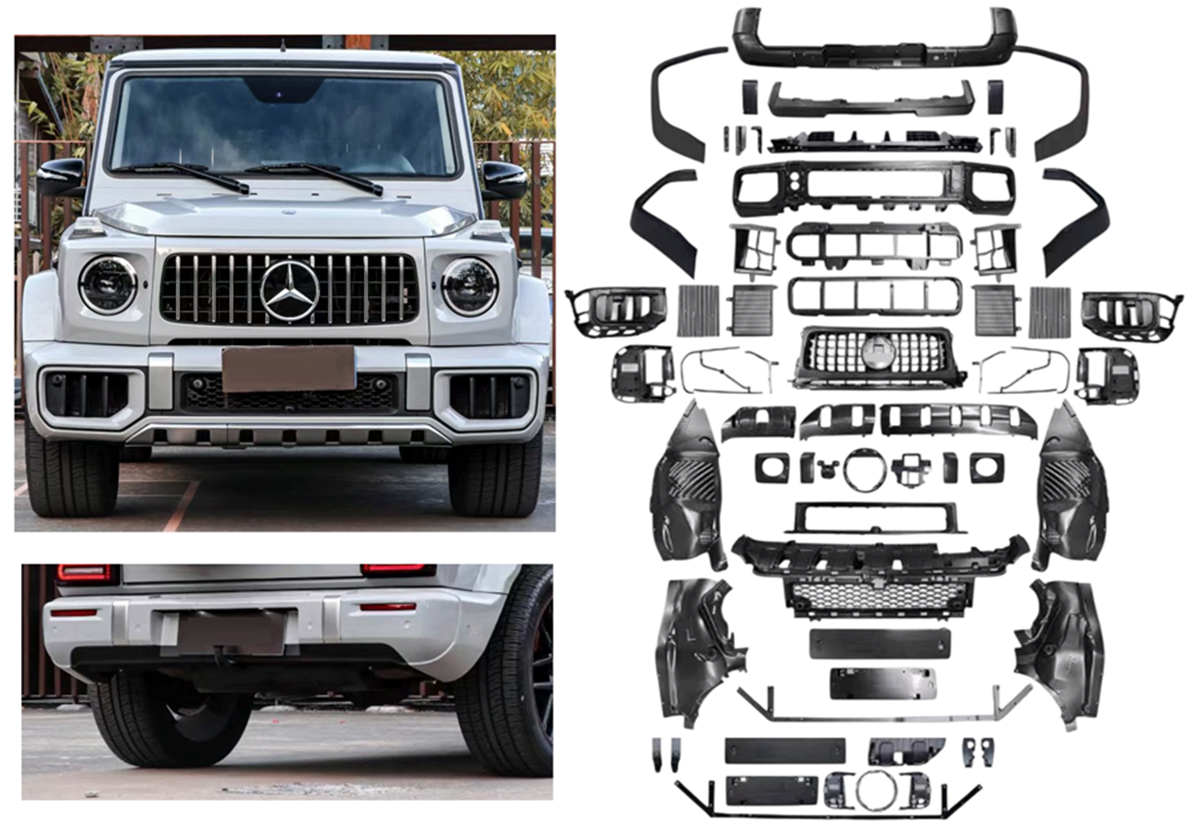 YENİ G63 AMG BODY KIT W465 2019-2026 (KROM) resmi