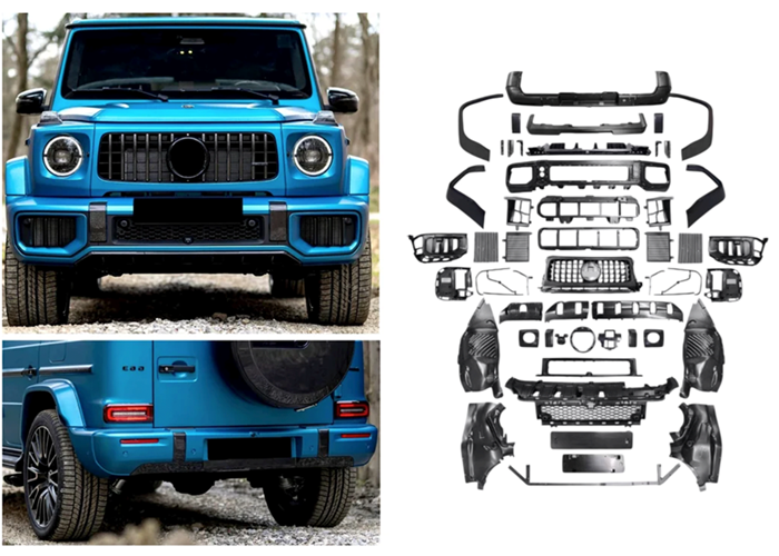 YENİ G63 AMG BODY KIT W465 2019-2026 (SİYAH) resmi