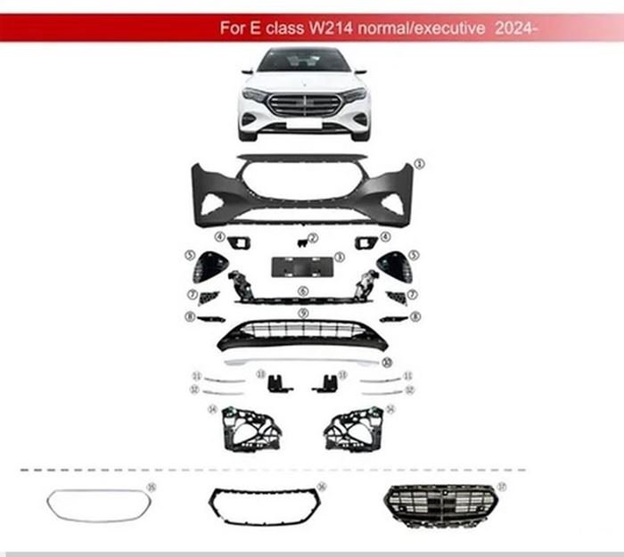 ÖN TAMPON SET W214 2024- resmi