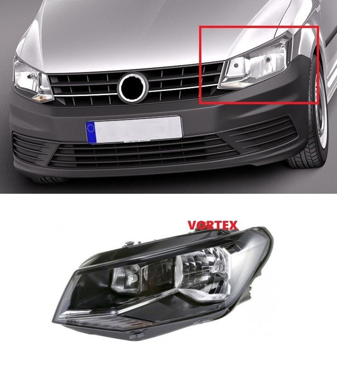 ÖN FAR SOL CADDY 2015- resmi