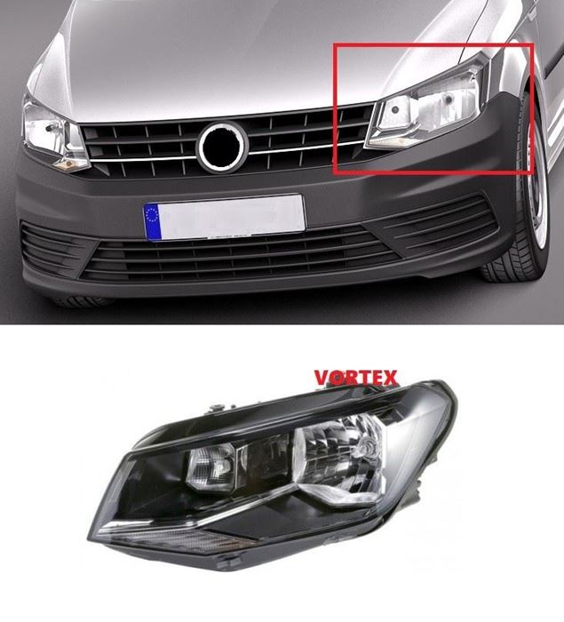 ÖN FAR SOL CADDY 2015- resmi