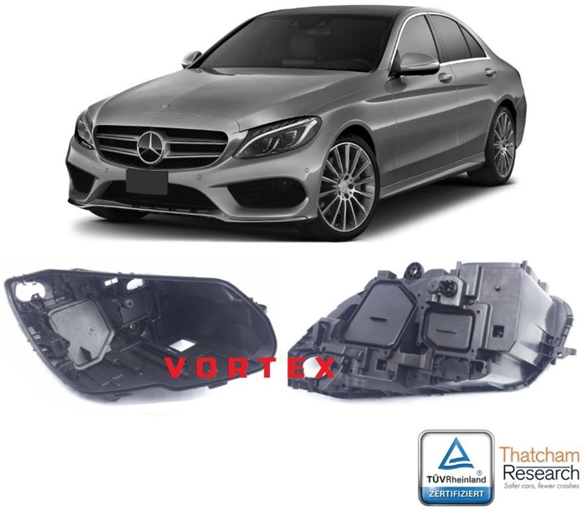 ÖN FAR KASASI SOL W205 2014- resmi