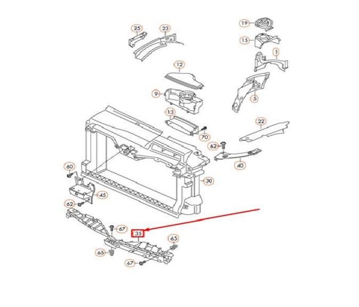 ÖN PANJUR İÇ DESTEK SCIROCCO 2015- resmi