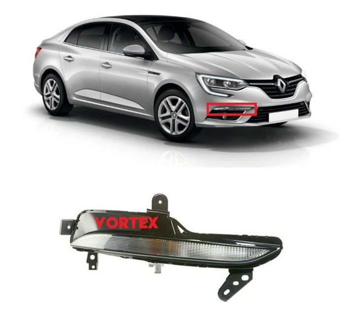 ÖN TAMPON SİNYALİ SAĞ MEGANE 4 2015- resmi