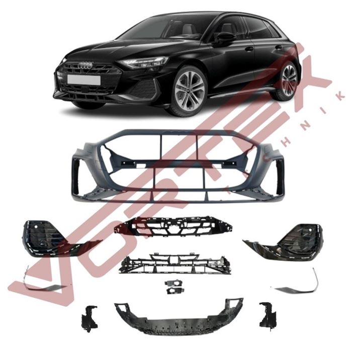 ÖN TAMPON S-LİNE SET PANJURSUZ GRİ DETAY A3 2024- resmi
