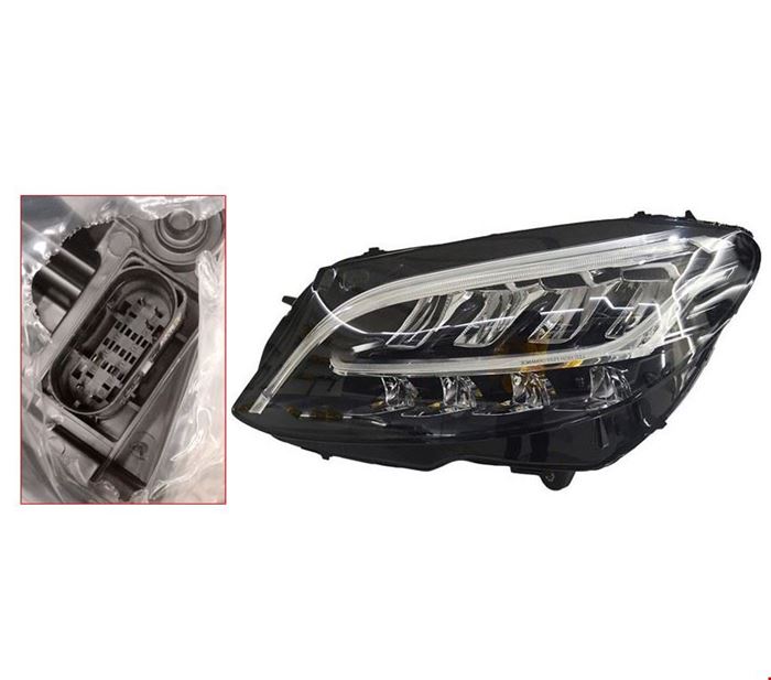 ÖN FAR LED SOL ( 6 PİN ) W205 2019- resmi