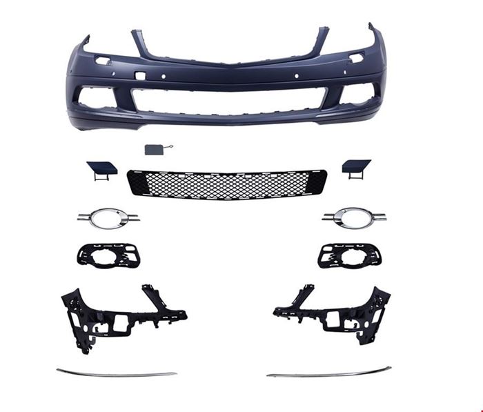 ÖN TAMPON SET ( YIK.+SENSÖRLÜ ) W204 2007- resmi