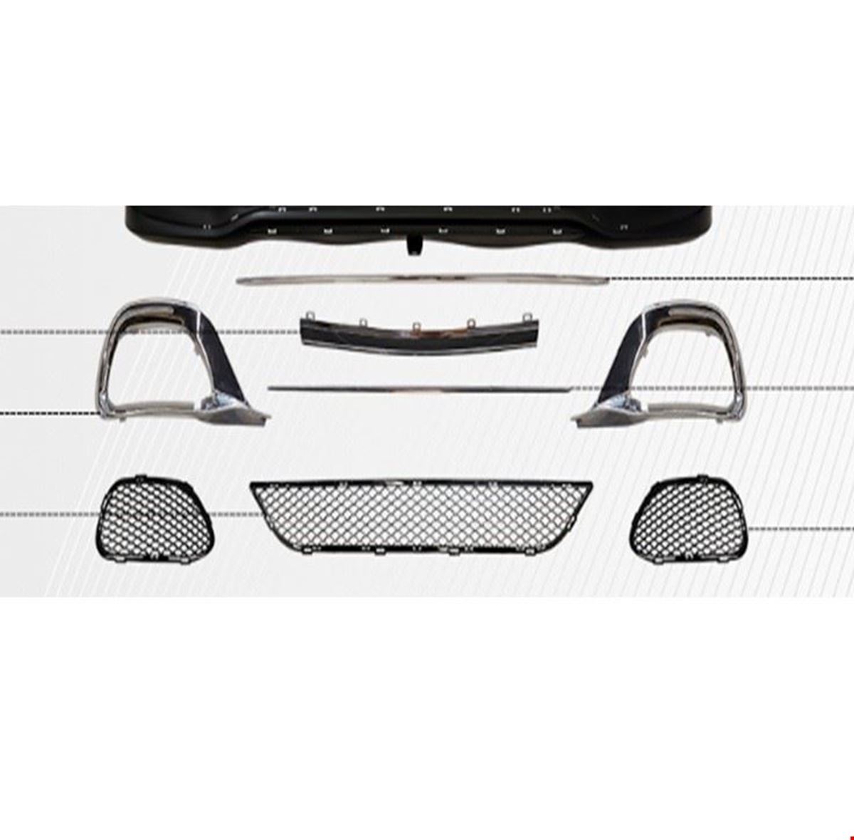 ÖN IZGARA SETİ MAYBACH (7 PARÇA) W213 2020- resmi