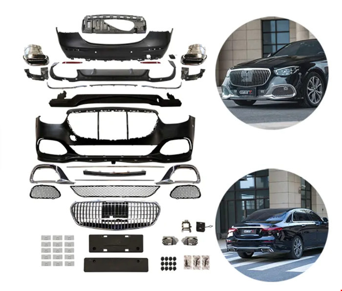 ÖN-ARKA MAYBACH TAMPON SETİ W213 2020- resmi