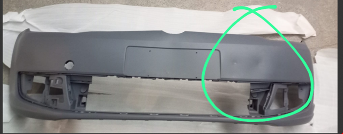 ÖN TAMPON (PANJURSUZ TİP) CADDY 2011- (HASARLI) resmi