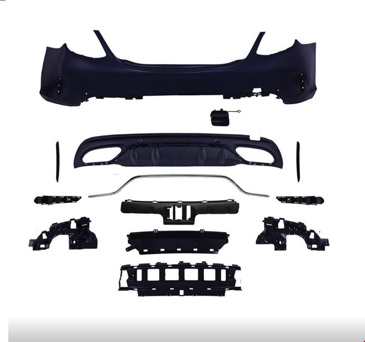 ARKA TAMPON ( KOMPLE AMG DİFÜZÖRLÜ ) W205 2019- resmi