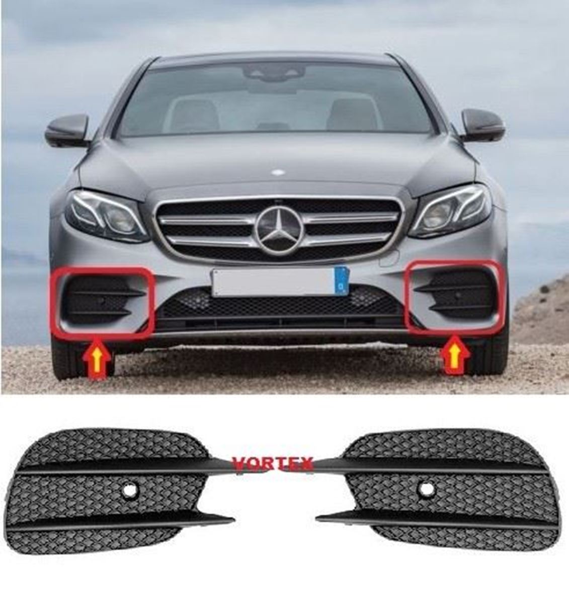 ÖN TAMPON IZGARASI SAĞ (AMG) W213 2016- resmi