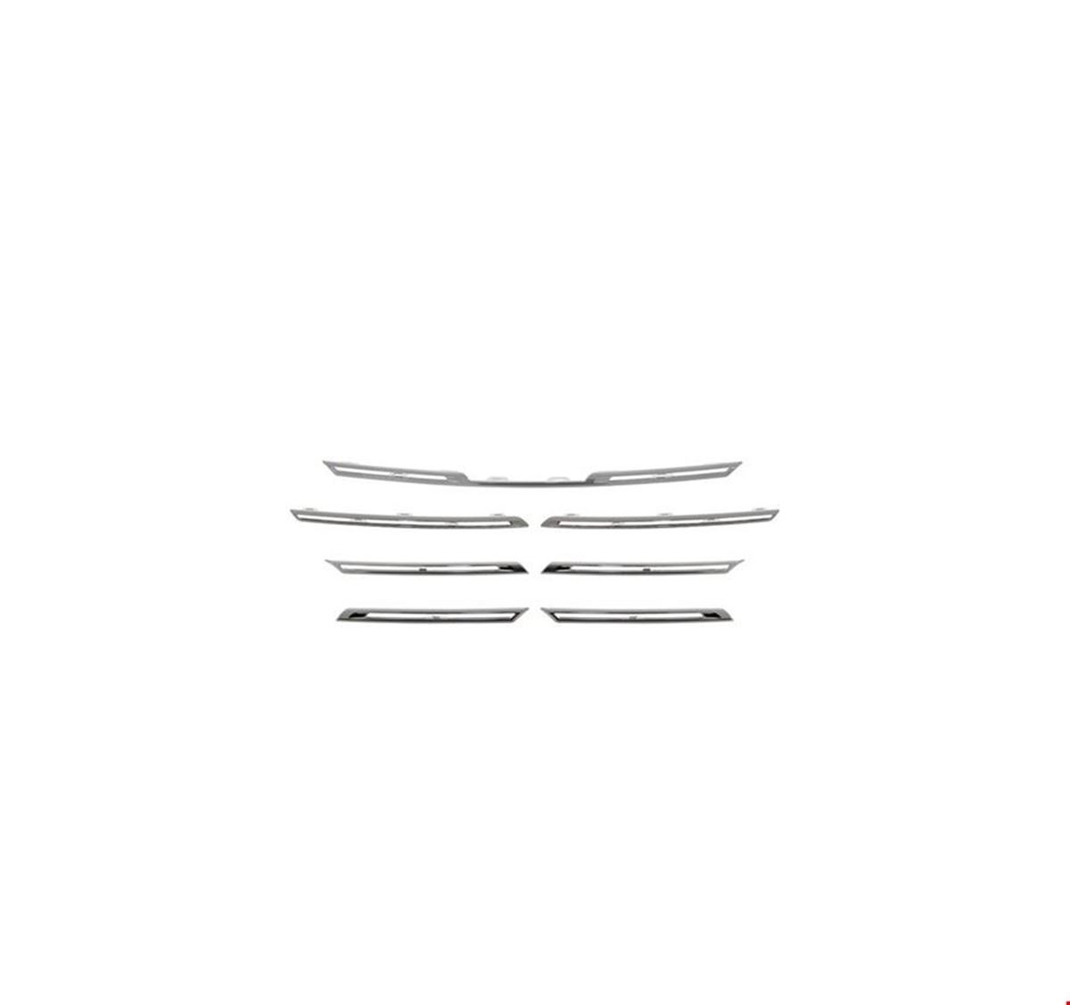 ÖN PANJUR NİKELAJI (SET 7 PARÇA) MEGANE 4 2015- resmi