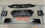 ÖN PANJUR+TAMPON IZGARA SET (KROM) A7 2023- resmi