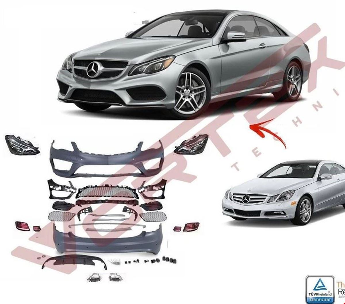 W207 2009- İÇİN 2013-2017 DÖNÜŞÜM SETİ KOMPLE resmi