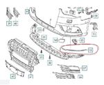 ÖN TAMPON KAŞI SOL ( SEDAN ) A3 2013- resmi
