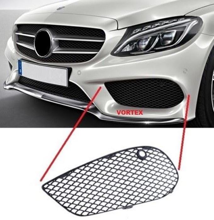 ÖN TAMPON IZGARASI DIŞ SOL (AMG) W205 2014- resmi