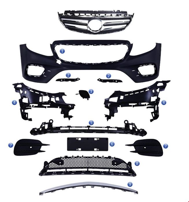 ÖN TAMPON SET ( AMG PANJURLU ) W213 2016- resmi