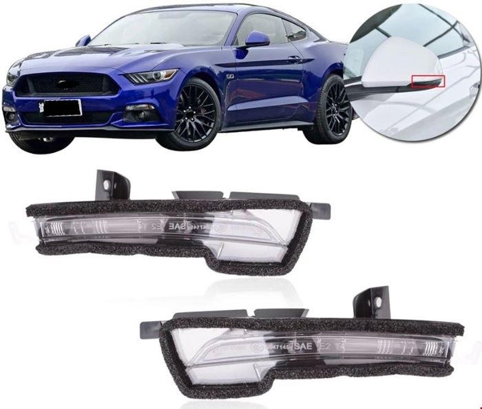 DIŞ DİKİZ AYNA SİNYALİ SAĞ MUSTANG 2015- resmi