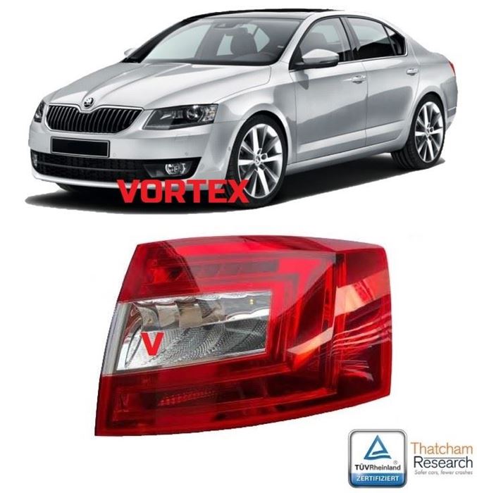 ARKA STOP LAMBASI SAĞ ( LEDLİ ) OCTAVİA 2013- resmi