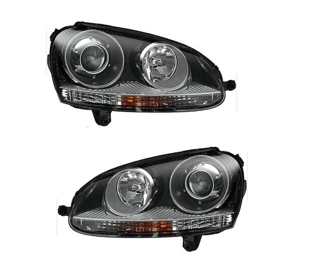 ÖN FAR (SİYAH MERCEKLİ SET) GOLF/JETTA GTI 2006- resmi